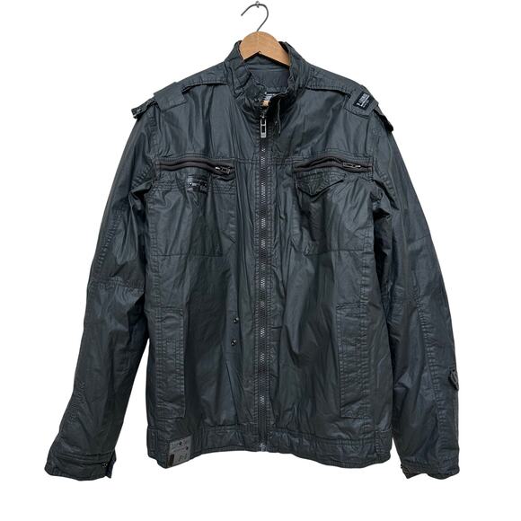 P-LOUNGE Black Military-Style Jacket - Size XXXL - Picture 1 of 9